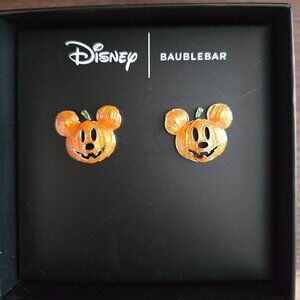 Disney BAUBLEBAR Mickey Mouse Pumpkin Earrings